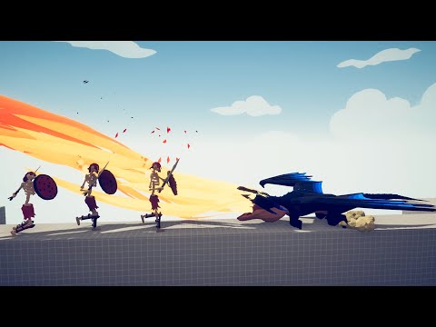 Greater Dragon vs Every Unit - Totally Accurate Battle Simulator TABS