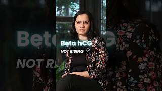 Is Beta hCG rising but NOT doubling Dr Sneha Sathe - Fertility specialist #yourivfdoc #infertility