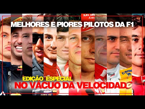 T.2025/EP.03 - EDIÇÃO ESPECIAL - MELHORES E PIORES PILOTOS DA HISTÓRIA DA FORMULA 1