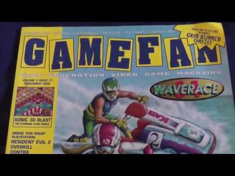 1996 GameFan Magazine Retro Video Game Nostalgia