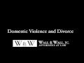 At Wall & Wall, P.C., our domestic violence lawyers in Utah can represent your perspective and see that you and your rights are protected.