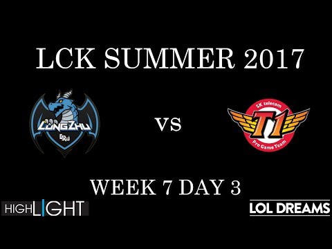 LZ vs SKT Full Game 2 LCK SUMMER 2017 Longzhu Gaming vs SK Telecom T1 lol dreams