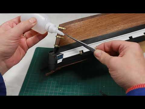 CASCO-49- Como colocar el timón. HMS BEAGLE - Modelismo Naval