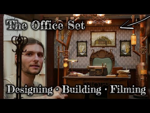 Designing the Office Set for Stopmotion | An Unwound Clockwork