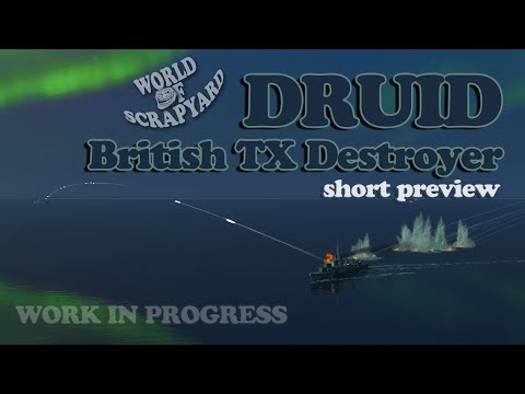 Short Preview | DRUID | British T10 DD | Read Description | World Of Warships