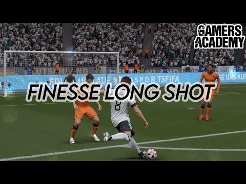 FIFA 21 - FINESSE LONG SHOT 🎮 🔥