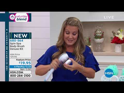 Spin Spa Body Brush Deluxe Kit