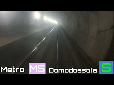 Metro M5 Cab ride (Portello-Monumentale)