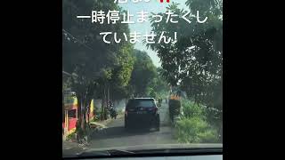 インドネシア危ない「あるある」#インドネシア#車#ジャカルタ