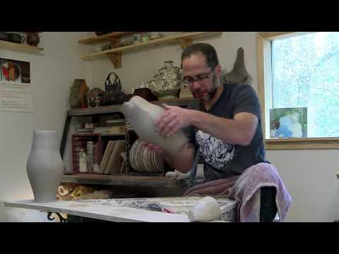 How to Make a Great Ceramic Pitcher Handle | SIMON LEVIN