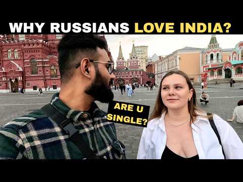 What Russians Think About India ? | My First Day In Moscow, Russia | Russia Vlog Hindi