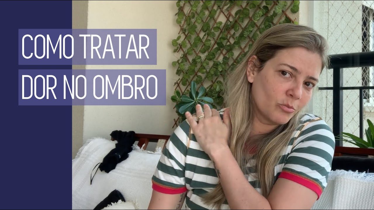 Como tratar dor no ombro