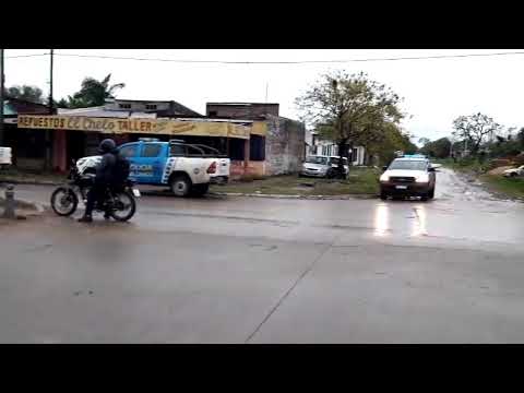 Desalojo en terrenos del Ejército argentino por avenida Castelli