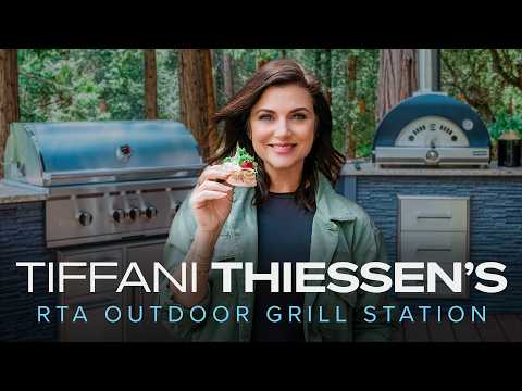 Tiffani Thiessen's RTA Outdoor Grill Station