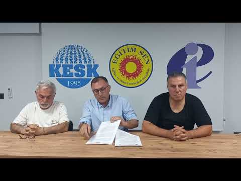 Eğitim Sen Adana Şube Başkanı Cudi İmrek, Milli Eğitim Bakanı Yusuf Tekin'in 3 Yılını Değerlendirdi.