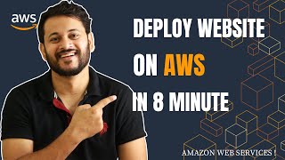 HOST a website for FREE using AWS? | Deploy a Website to AWS in Under 8 Minute | AWS + DevOps