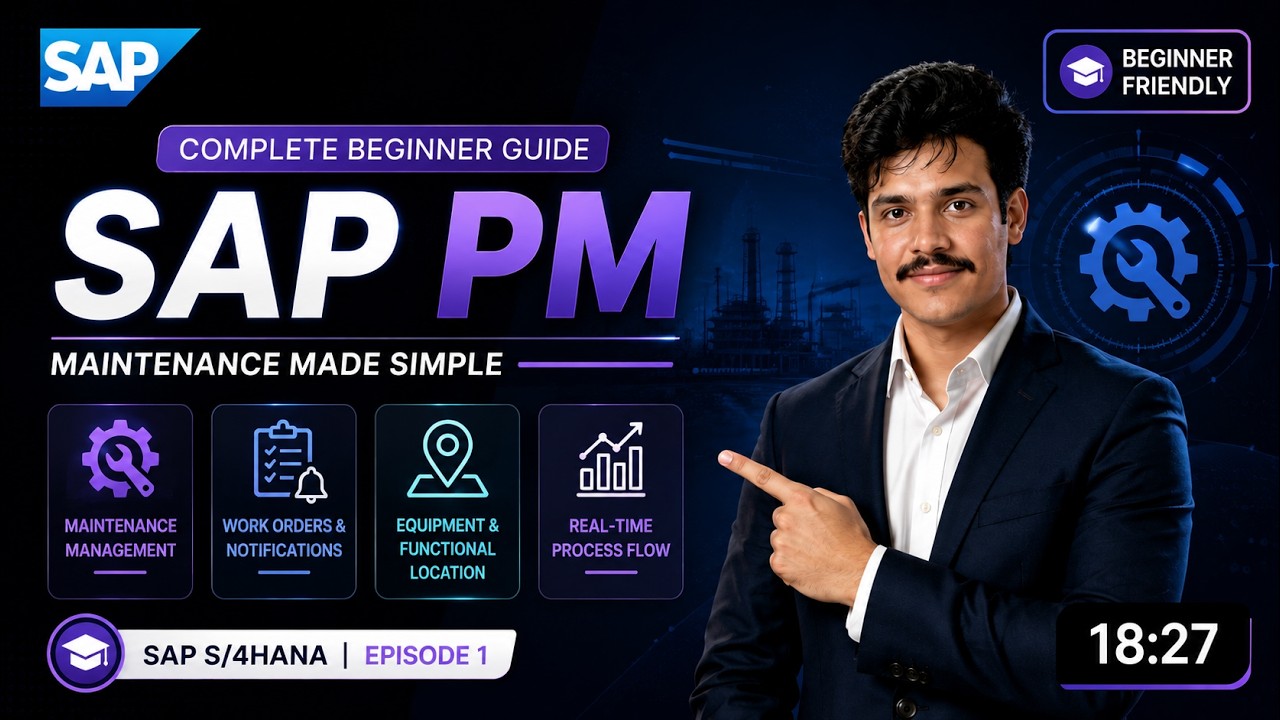 SAP S/4 HANA PM Training Video