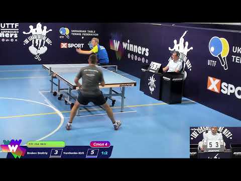 Drobov Dmitriy vs Yurchenko Kiril League of Best Table Tennis 4 20:30 03.10.2020