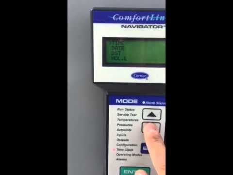 Chiller scheduling correct steps