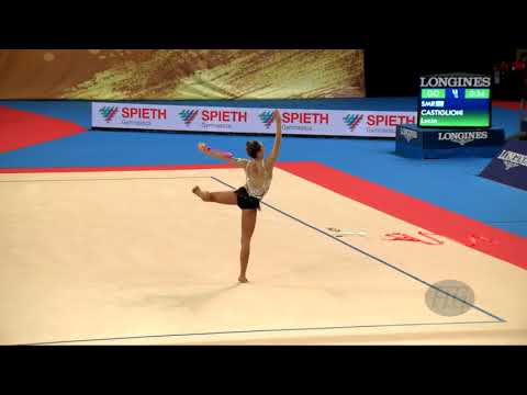 CASTIGLIONI Lucia (SMR) - 2018 Rhythmic Worlds, Sofia (BUL) - Qualifications Clubs
