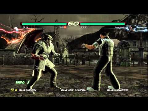 Tekken 6 Kazuya Mishima vs Devil Jin Matches #1 8/4/11