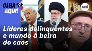 Reinaldo: A guerra Israel X Irã, os ataques dos EUA e a bomba nuclear como única força dissuasória