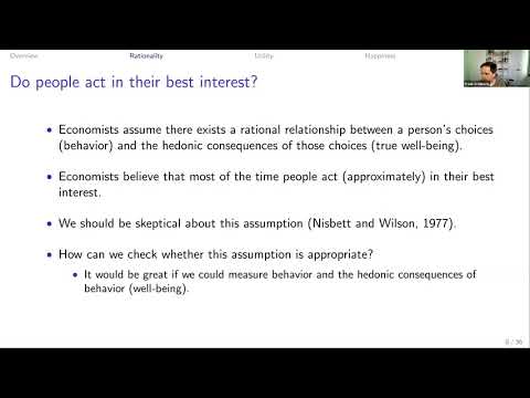 Lecture 22 Happiness and Mental Health