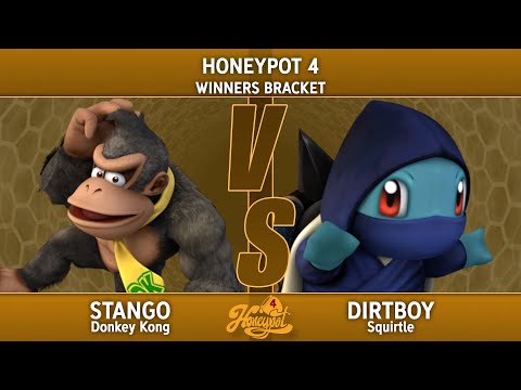 Honeypot 4 Winners Bracket - Stango (Donkey Kong) Vs. Dirtboy (Squirtle)