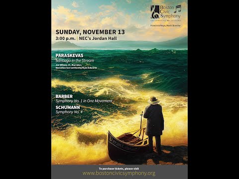 Boston Civic Symphony Sunday, Nov 13 , 2022 – 3:00 PM EST