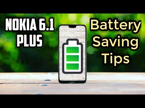 Nokia 6.1 plus Battery saving tips| Battery draining fast in Nokia 6.1 plus solution