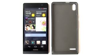 HUAWEI Ascend P6-C00 GSM+CDMA (Black) - відео 1