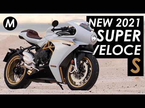 New 2021 MV Agusta Superveloce S Announced & Updates To Rest Of Lineup!