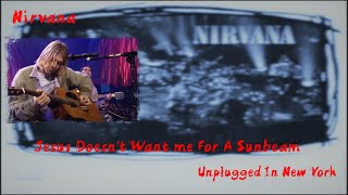 Nirvana - Jesus Doesn&#39;t Want Me For A Sunbeam (Unplugged) Lyrics