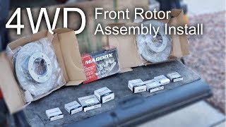 How to Install Rotors and Pads 1994 Toyota 4Runner! #DIY #4WDFrontRotorsandPads #2ndGen4runner