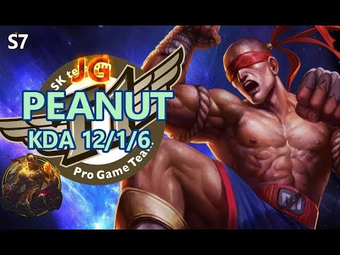 SKT T1 PEANUT VS AMBITION SSG | Peanut is legendary: Lee sin Jungle | Challenger SoloQKR