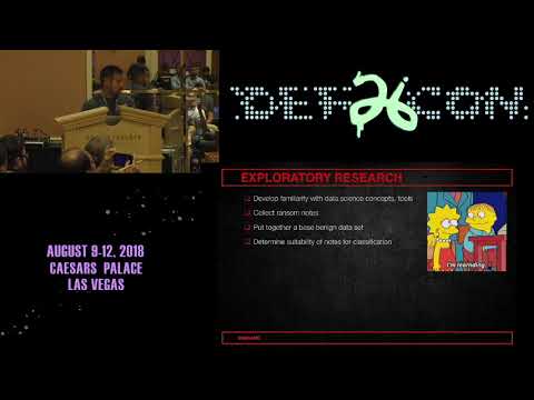 DEF CON 26 AI VILLAGE - Mark Mager - Rapid Anomaly Detection via Ransom Note File Classification
