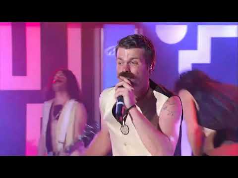 3OH!3 - My First Kiss (Live At Jimmy Kimmel Live!) HD