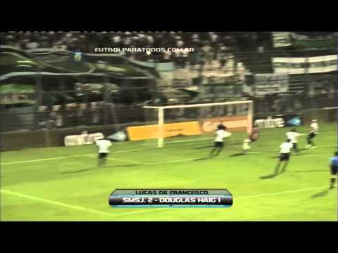 Goles San Martín SJ 2 - Douglas Haig 1. Fecha 14. B Nacional. Fútbol Para Todos.