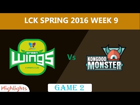 JAG Vs KDM Highlights 2016|Highlights LCK Spring 2016 Week 9|JIN AIR Vs Kongdoo Game 2