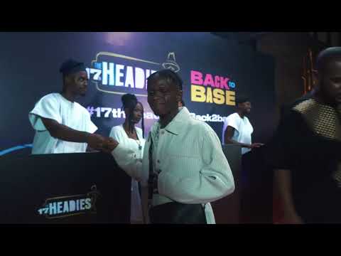 Spize at the headies 2025 Awards in Lagos Nigeria with Label and Team