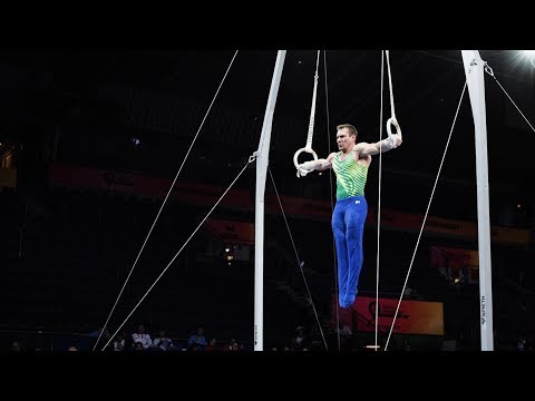 Arthur Zanetti (BRA) SR 2019 Worlds Stuttgart - Podium Training