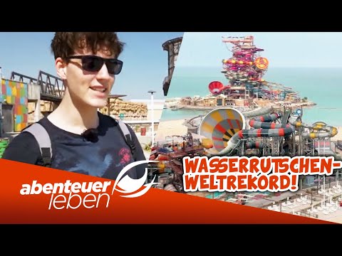WELTREKORDE und WASSERRUTSCHEN 🌊🤩 Der Meryal-Wasserpark in Katar | Abenteuer Leben