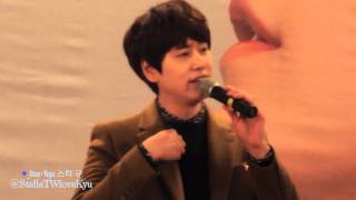 Download lagu [Fancam] 141203 KYUHYUN at Lotte mini concert & fansign - Hope is a Dream That Doesn't Sleep mp3