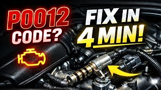 How to Fix AUDI P0012 Engine Code in 4 Minutes | 2 Easy DIY Methods