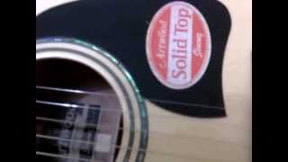 Video thumbnail for Ibanez  Acoustic guitar AW300ECE-NT by Edgardo Tumang