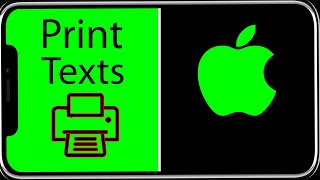 How To Print Text Messages From iPhone Or iPad 2023