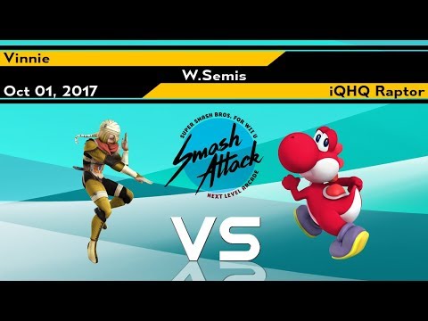 SmashAttack 22 Singles - [W.Semis] Vinnie vs iQHQ Raptor