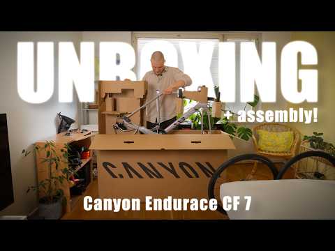 Canyon Endurace CF 7 (2026) Unboxing & Assembly - Step-by-Step (My Dream Bike)