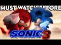 Recap Before SONIC THE HEDGEHOG 3 SONIC 1 2 Movies KNUCKLES TV Series Explained