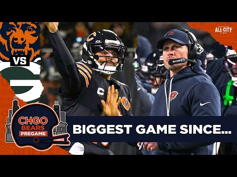 BEARS PREGAME: Caleb Williams, Ben Johnson Face Green Bay Packers in NFL Playoffs | CHGO Bears